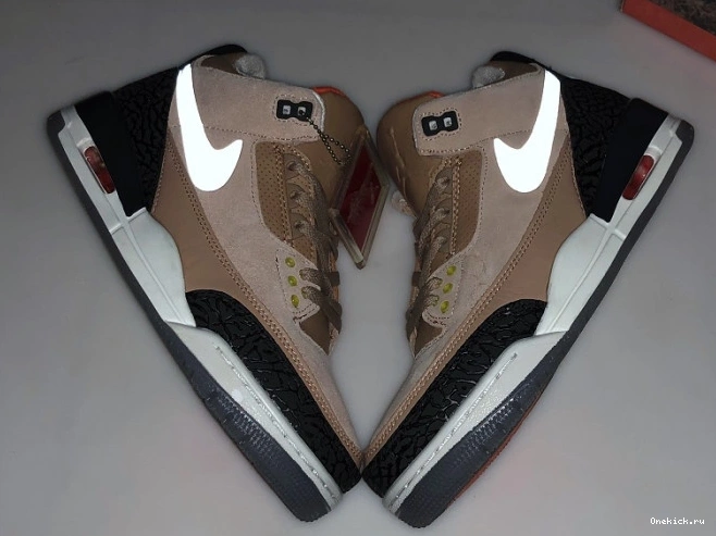 One Kick Beige Bio Air JTH Jordan 3 AV6683-200 0709